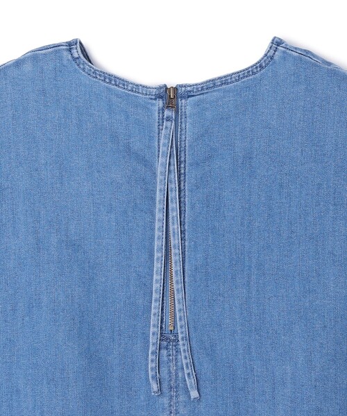 ブラウス シャツ 「野呂佳代さん着用」UNFILO DENIM light ノースリーブブラウス レディース | UNFILO | 17