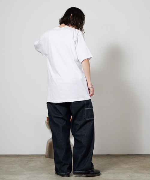ROOP TOKYO ワイドパンツ ジーンズ ヒッコリーペインターパンツ