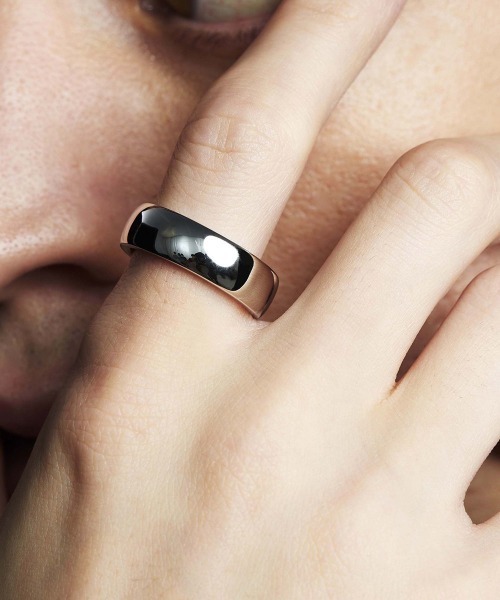 4℃ 指輪 メンズ 4℃ HOMME+（ヨンドシーオムプラス） 指輪 リング シルバー 7mm リング