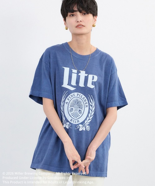 「GOOD ROCK SPEED」 半袖Tシャツ FREE ホワイト レディース_画像6