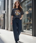 「Disney」 半袖Tシャツ M グレー レ...の詳細画像1
