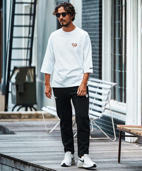 「felkod」 7分袖Tシャツ X-LARGE ネイビー メンズ_画像5