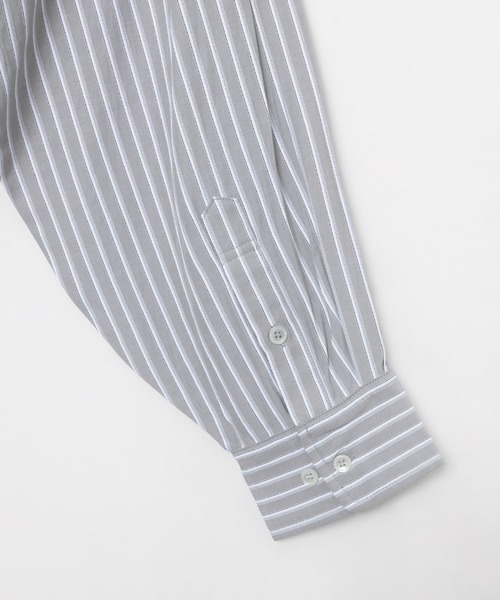 「ANME」 長袖ブラウス M サックスブルー レディース_画像9