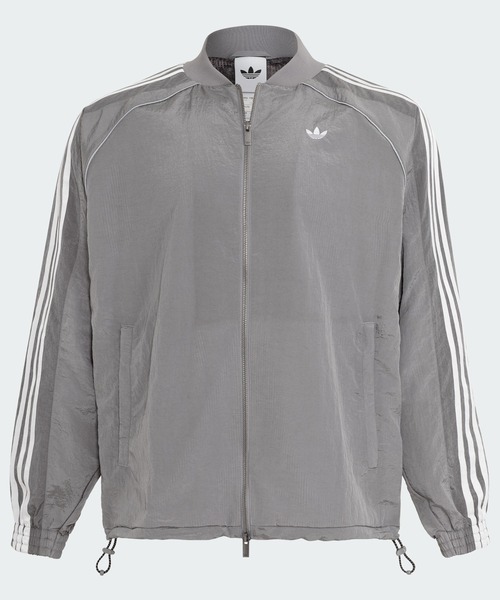  グレー トラックジャケット adidas（アディダス） ジャージ ADILENIUM シーズン 5 トラックトップ