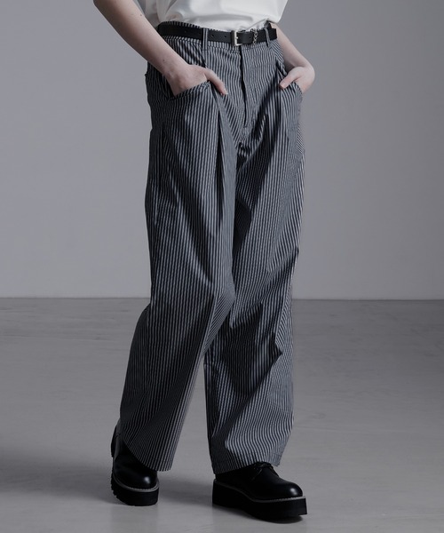 「Loose/ルース」 パンツ L グレー レディース_画像3
