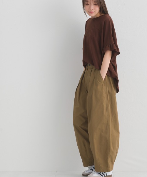 「OMNES」 パンツ X-LARGE ベージュ レディース_画像9