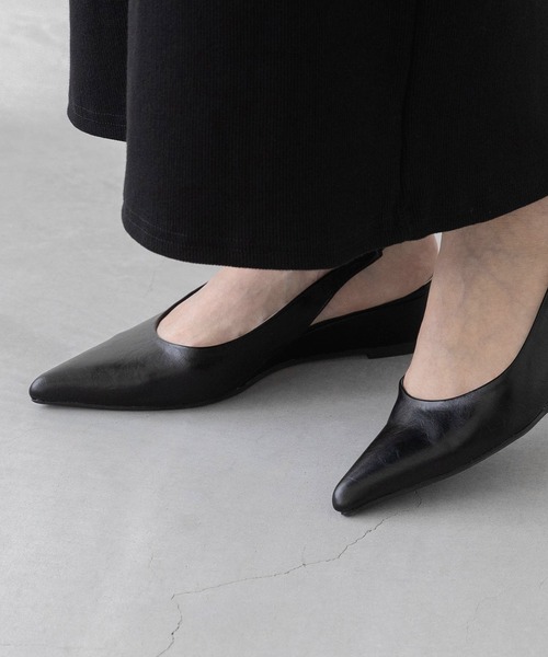 「menue」 シューズ 23.0cm シルバー レディース_画像6