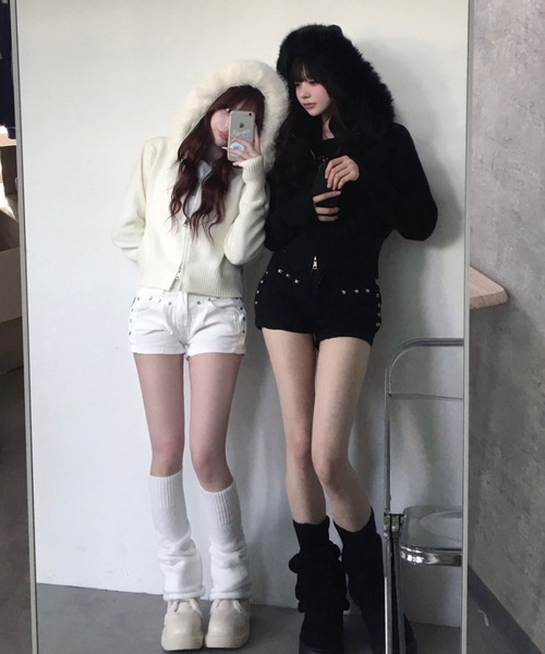 「lilful」 ショートパンツ S ブラック レディース_画像9