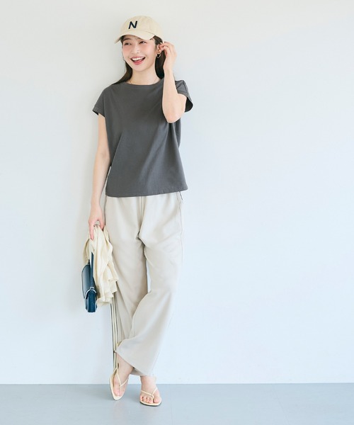 coca（コカ） tシャツ 半袖 「西山茉希様着用」＼新色追加／フレンチ