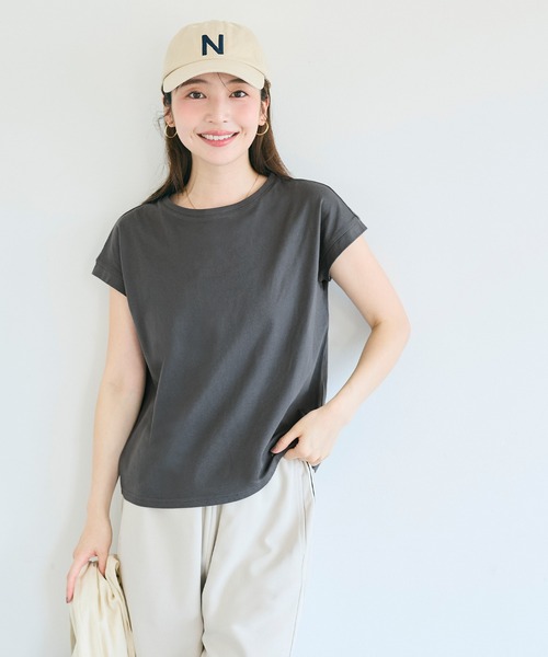 coca（コカ） tシャツ 半袖 「西山茉希様着用」＼新色追加／フレンチ