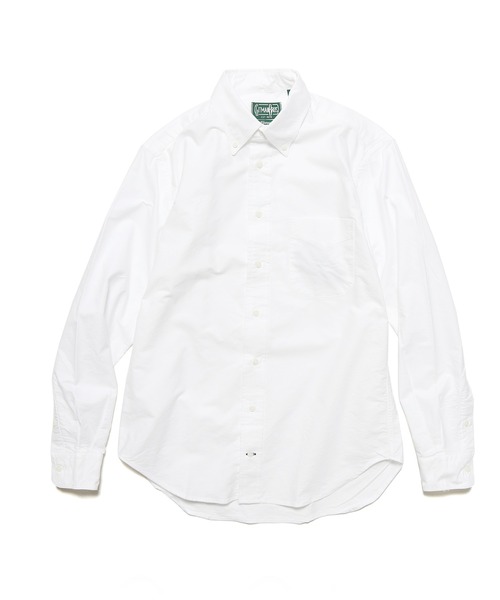 s*0様 Gitman Bros. ホワイト ボタンダウンシャツ　未使用品 GITMAN BROS.（ギットマンブラザーズ） シャツ ブラウス GITMAN