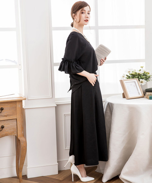 DRESS STAR（ドレススター） ドレス パンツドレス2WAY仕様ブラウス