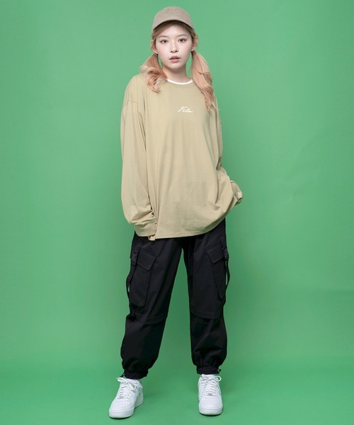 FILA（フィラ） tシャツ 「FILA/フィラ」WEB限定 筆記体刺繍 ビック