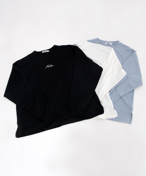 FILA(フィラ)★UNI_white rockグラフィック長袖Tシャツ_3色 FILA(フィラ)☆UNI_white rockグラフィック長袖Tシャツ_3色