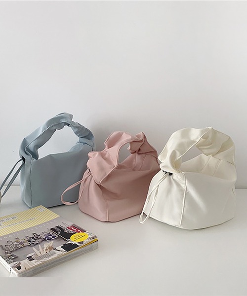 cream creme トートバッグ シャーリング ストリング ミニ トッドバック
