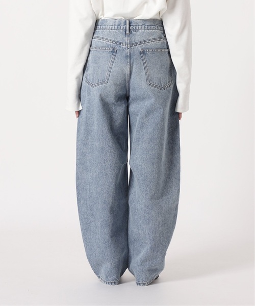 IENA SLOBE☻デニムガウチョ SLOBE IENA《追加2》LE DENIM チルトワイドストレートデニム