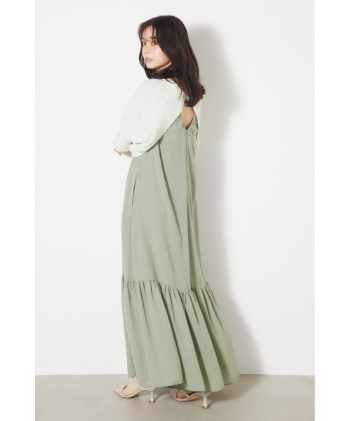 rienda ニット セーター 2WAYクロップドボレロニット