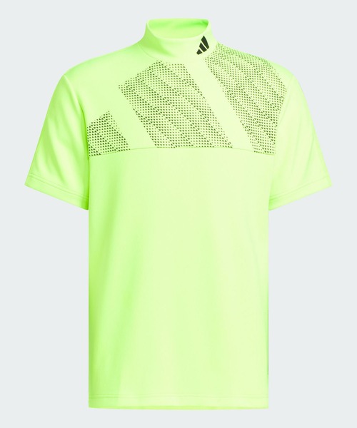 adidas tシャツ BOSモチーフ モックネック 半袖シャツ「adidas