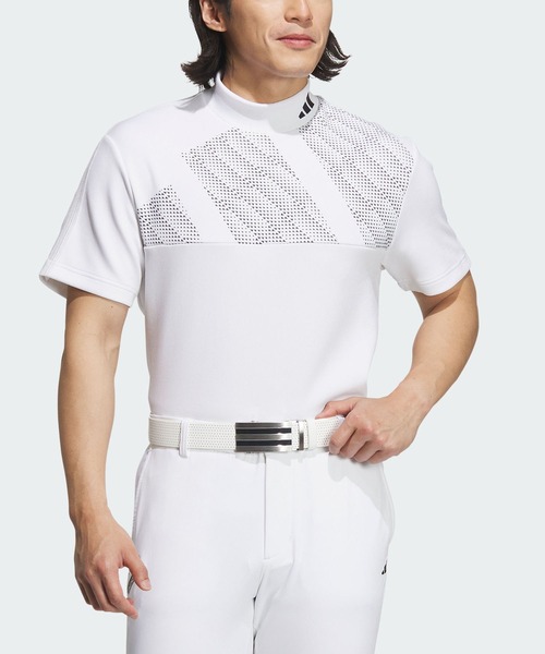 tシャツ Tシャツ メンズ BOSモチーフ モックネック 半袖シャツ「adidas Golf/アディダスゴルフ」｜zozo｜04