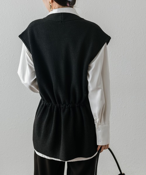 MAISON DE THERESE（メゾン ド テレーズ） ニット セーター ウエスト紐