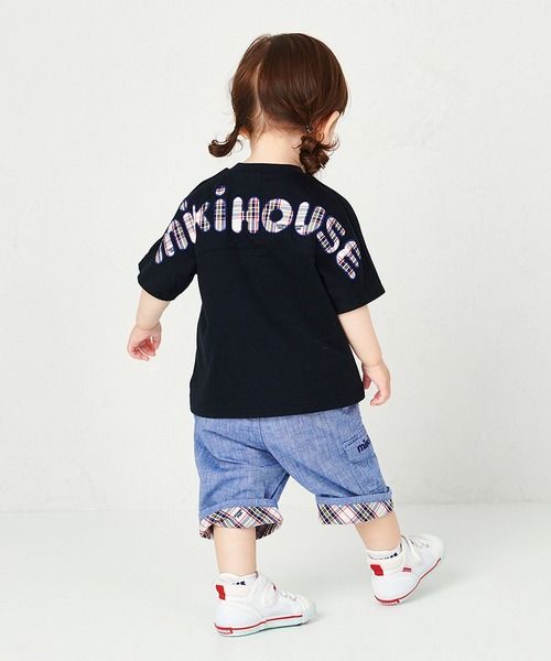 MIKI HOUSE（ミキハウス） パンツ エンブレム付き7分丈パンツ キッズ
