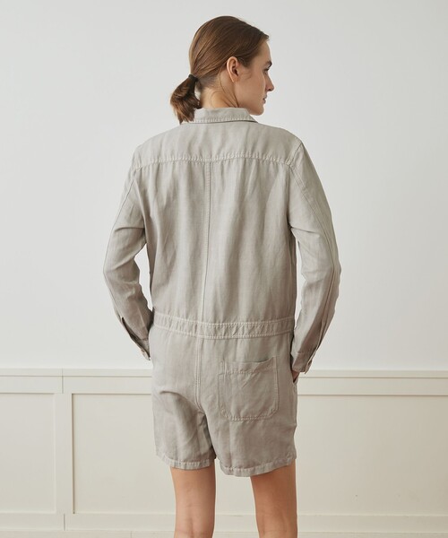 JAMES PERSE（ジェームスパース） オールインワン リネンヘリンボーン