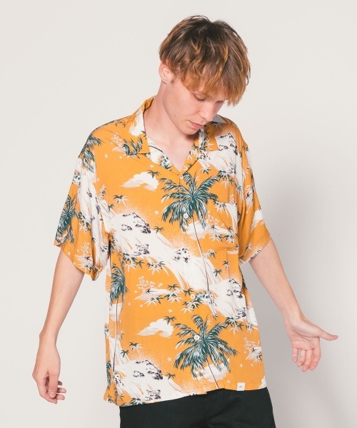 BEDWIN & THE HEARTBREAKERS シャツ S/S ORG ALOHA SHIRT
