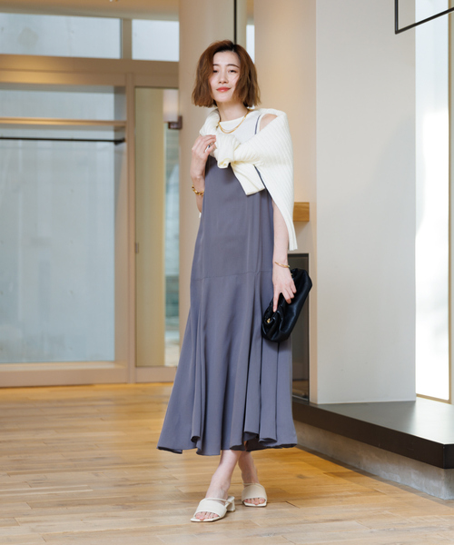 Rouge vif Anna ニット セーター Vネックリブニットアンサンブル