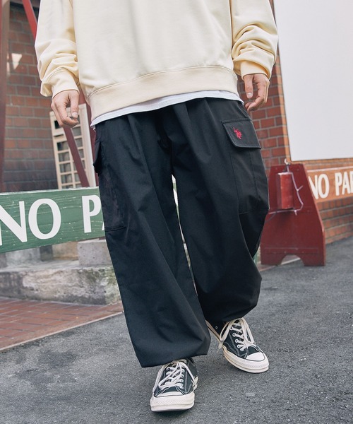 U.S. POLO ASSN.（ユーエスポロアッスン） カーゴパンツ 別注 ロゴ刺繍