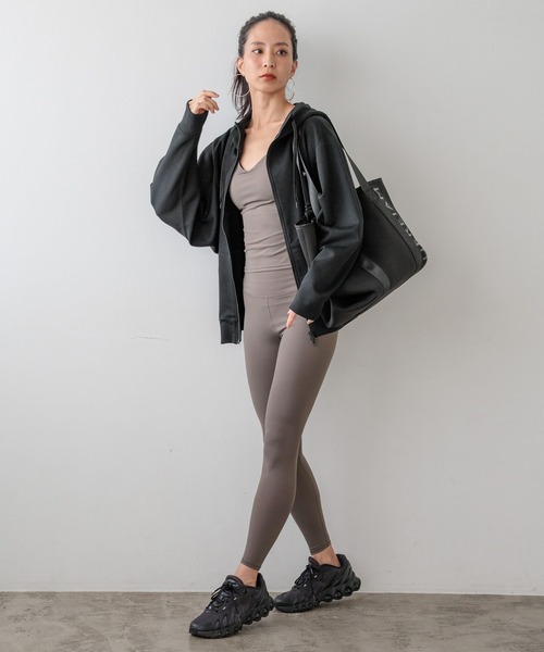 HEREIAM トートバッグ 「HEREIAM」スポーティWロゴトート レディース