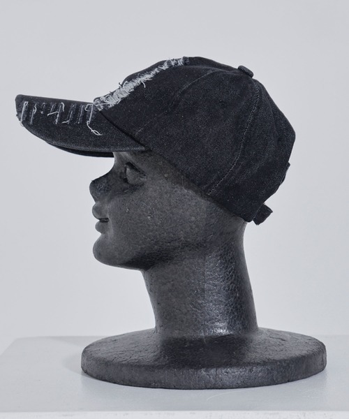 Diable baiser（ディアブルベーゼ） キャップ 帽子 ダメージ加工