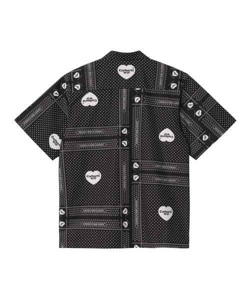 シャツ ブラウス メンズ 「Carhartt」S/S HEART BANDANA SHIRT｜zozo｜04