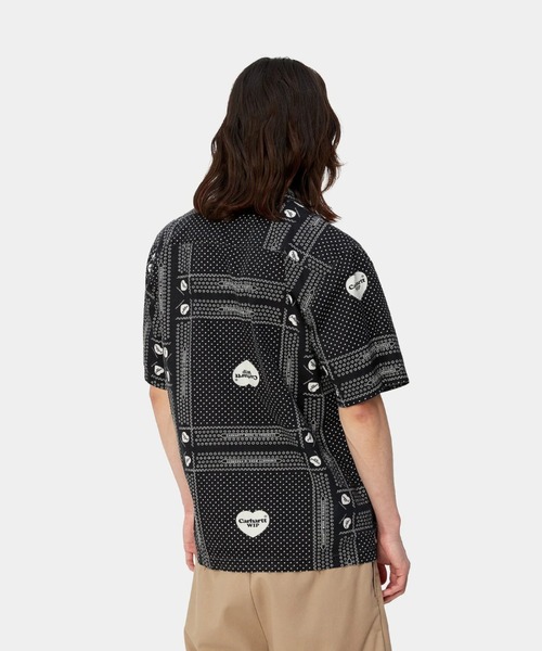 Carhartt シャツ 「Carhartt WIP」S/S HEART BANDANA SHIRT