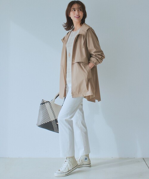 23区　洗える　撥水加工　ナイロン2WAYストレッチ ブルゾン セール】 【洗える/撥水加工】ナイロン2WAYストレッチ ブルゾン