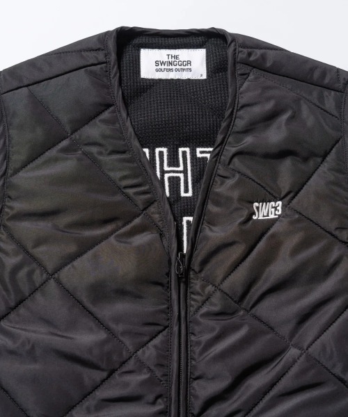 THE SWINGGGR ベスト ジレ SWINGGGR/ザ スウィンガー/QUILT VEST