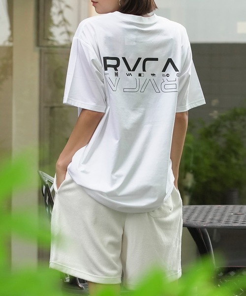 RVCA メンズ BIG RVCA SS RASHGUARD ラッシュガード