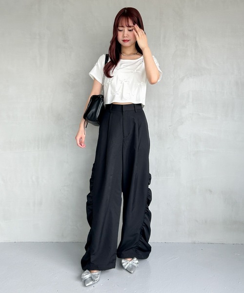 レディース　パンツ ELFRANK パンツ ニットジョガーパンツ レディース : ZOZOTOWN