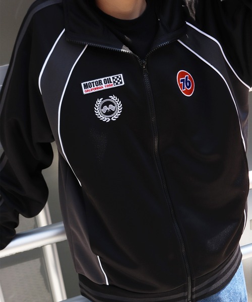 トラックジャケット ジャージ 76 切替 トラックジャケット メンズ レディース : ZOZOTOWN