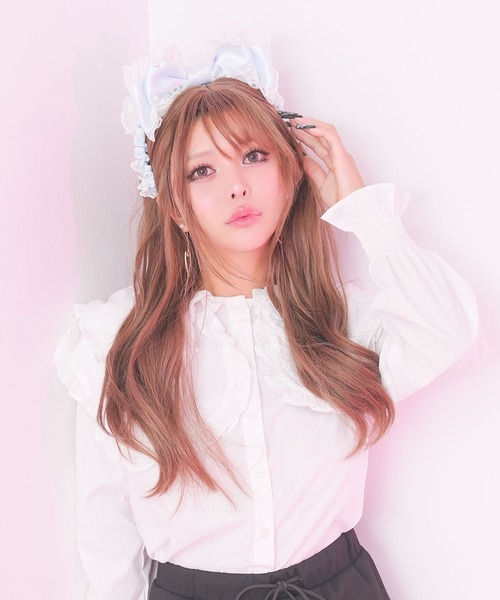 Diable baiser カチューシャ フリフリリボンカチューシャ