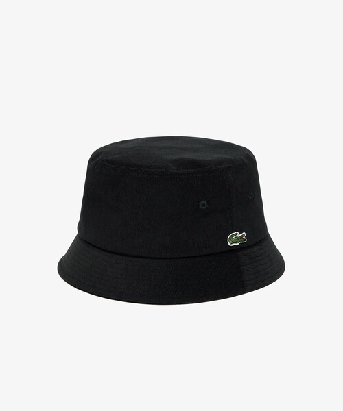LACOSTE（ラコステ） 帽子 ハット ワンポイントワニロゴコーデュロイ