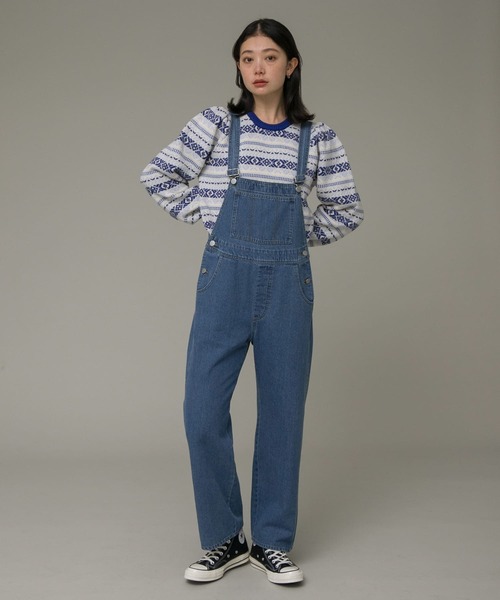 新品 アーバンリサーチ サニーレーベル デニム サロペット 定価9900円 36 URBAN RESEARCH Sonny Label サロペット オーバーオール デニム