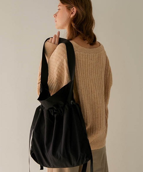 ACOC ショルダーバッグ バッグ DRAWSTRING BAG レディース