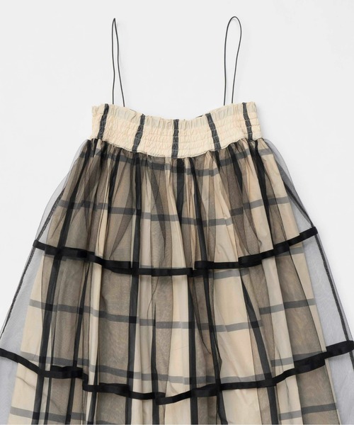 スカート 2WAY SKIRT MAISON SPECIAL MAISON SPECIAL（メゾンスペシャル）の「2way Puffer Flare