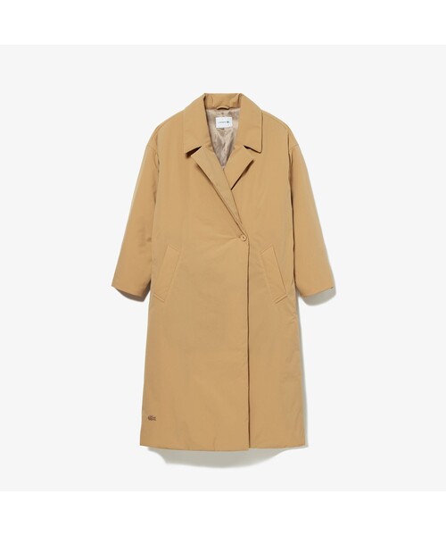 LACOSTE（ラコステ） チェスターコート 36 ベージュ レディース