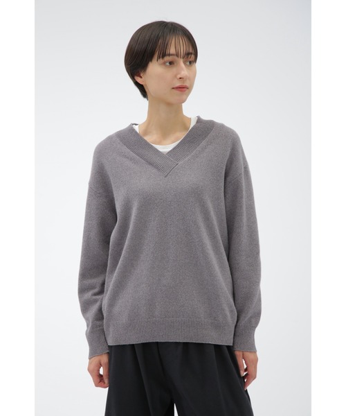 MARGALET HOWELL　ニット　セーター MARGARET HOWELL ニット セーター WOOL COTTON レディース