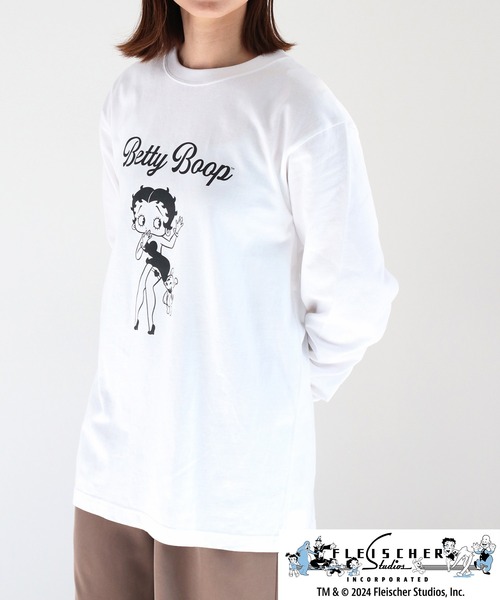 Betty Boop長Tシャツ BETTY BOOP tシャツ 「Betty Boop(TM) / ベティ ブープ(TM