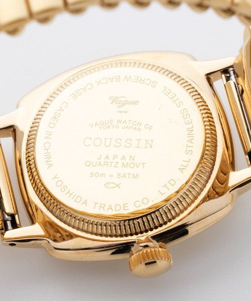 時計 VAGUE WATCH coussin VAGUE WATCH CO. - Coussin Early - EXTENTION BELT -クオーツ式