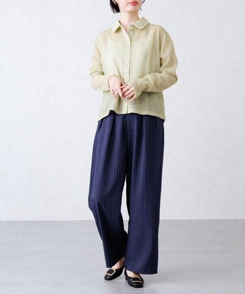 パンプス 「Made in Japan」「HIMIKO」スクエアバックルローヒールパンプス/651110_24