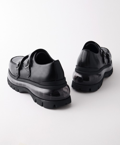 CLEL（クレイル） ローファー 「CLEL」Air Cushion High Sole Loafers