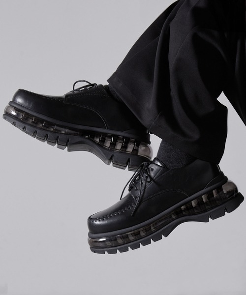 CLEL ローファー 「CLEL」Air Cushion High Sole Loafers/Derby